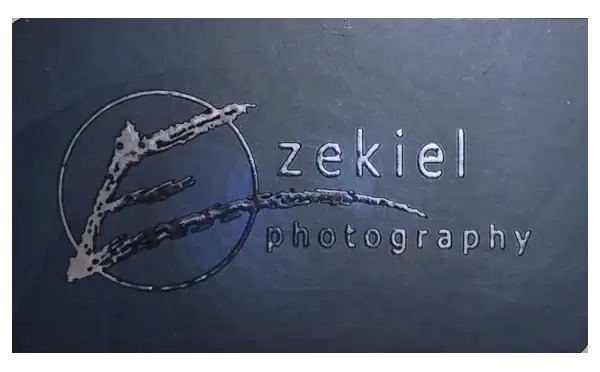 Ezekiel Photography biz card