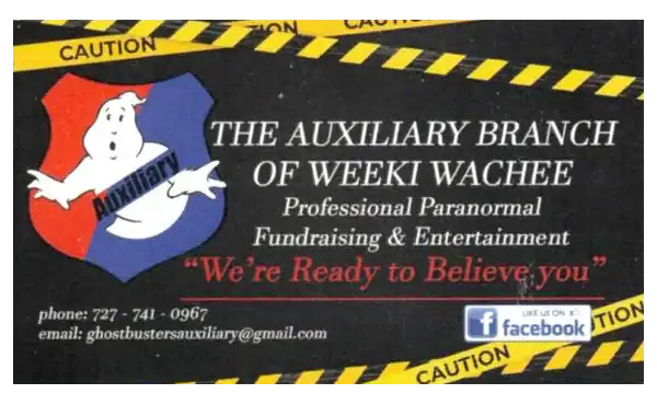 The Auxiliary Branch of Weeki Wachee Ghost Busters