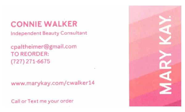 Mary Kay - Connie Walker
